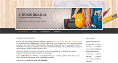 Desktop Screenshot of j-tradebuild.sk